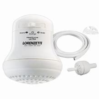 Chuveiro Maxi Ducha 5500W 127V Lorenzetti Branco