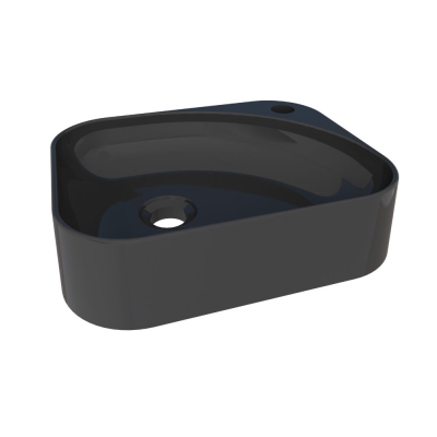 Cuba Mármore de Apoio Libra 37,2x29,8cm Preto Cozimax