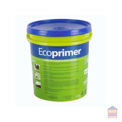Tinta Asfáltica Impermeabilizante Ecoprimer Preto 18L Viapol