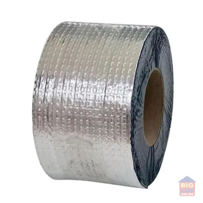 Fita Multiuso Autoadesiva Rolo Alumínio 15 cm x 10 m Viaflex Viapol