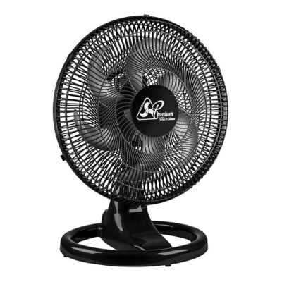 Ventiilador Mesa Plástico 50 Bivolt Premium Preto Ventidelta
