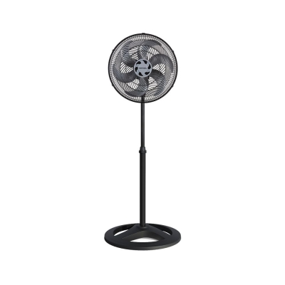 Ventilador Coluna Preto 40 Turbo 6 Pás Oscilante Ventisol
