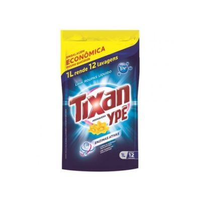 Ypê Lava Roupas Liquido Tixan Primavera Sachê 1 Litro