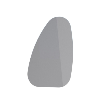 Espelho Oval Pedra 85x61,5cm Cozimax