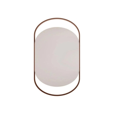 Espelheira Decoração Lumini Cobre/Freijo 40,7X87,5cm MGM Móveis