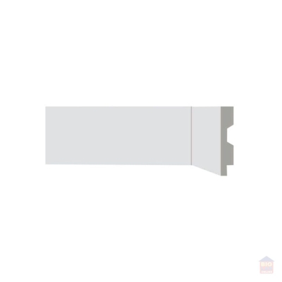 Rodapé Poliestireno Renova Flex Vinco 7cm Branco B71 RP/A Bellitas